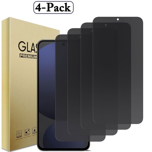 Privacy Screen Protector Anti-Spy Tempered Glass For Samsung Galaxy S24 FE 5G - Picture 15 of 16
