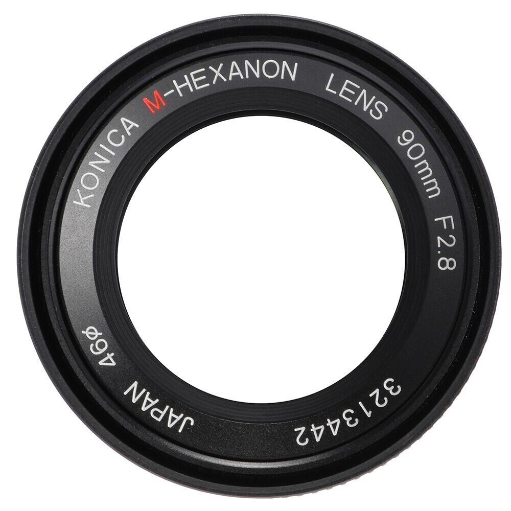 KONICA M-HEXANON 90mm F2.8 LENS LEICA M MOUNT / MINT / 90D KONICA M-HEXANON 90mm F2.8 LENS LEICA M MOUNT / MINT / 90D