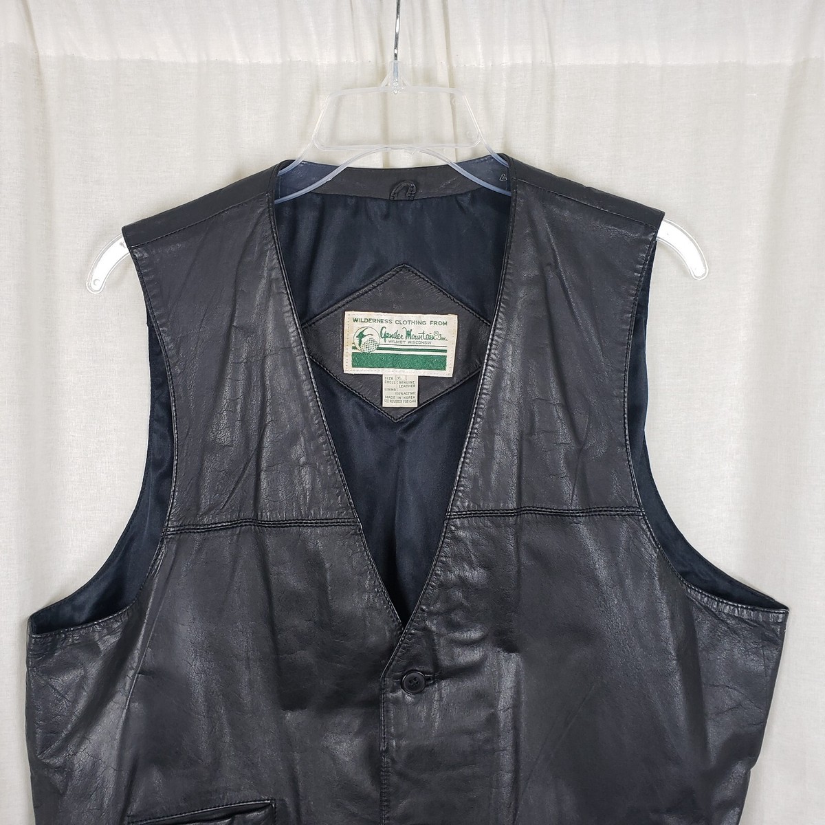 Vintage Gander Mountain Wilderness Clothing Leather