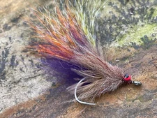 Road Toad Fly 2/0 XS-Lead Fiddler Redfish Tarpon Snook Saltwater Flies