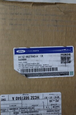 NEW OEM Ford 8' Pickup Bed Side Outer Panel Right HC3Z-9827840-A
