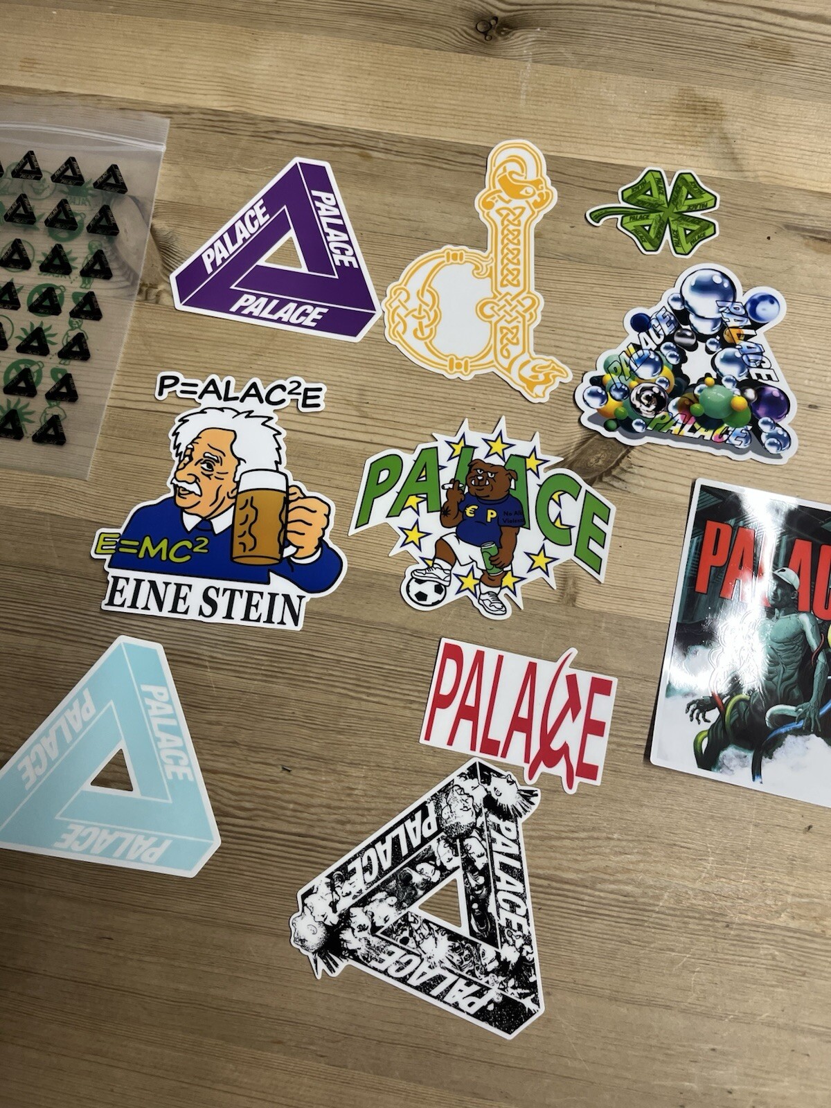 Palace Skateboards Sticker Pack Winter 2021 New Sealed 3