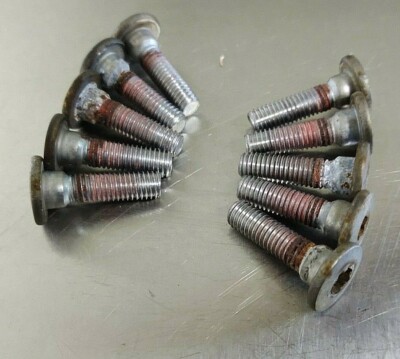 98 KAWASAKI NINJA ZX9 ZX-9R - BRAKE ROTOR DISC FRONT BOLT (SET OF