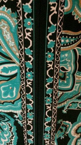 Maxi gonna media INC International Concepts stampa paisley orlo fazzoletto - Foto 5 di 5