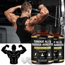 Fadogia Agrestis 600 Mg Max Strength Stem 10:1 Extract 30 To 120 Capsules