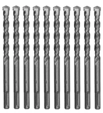 SDS-Plus Rotary Hammer Drill Bit 1/2"x8" Carbide Tip Drill Masonry Cocnrete-10Pc
