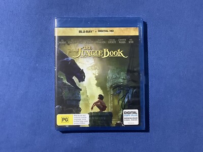 The Jungle Book (Digital Copy Blu-ray, 2016) Disney Brand New Sealed Region Free