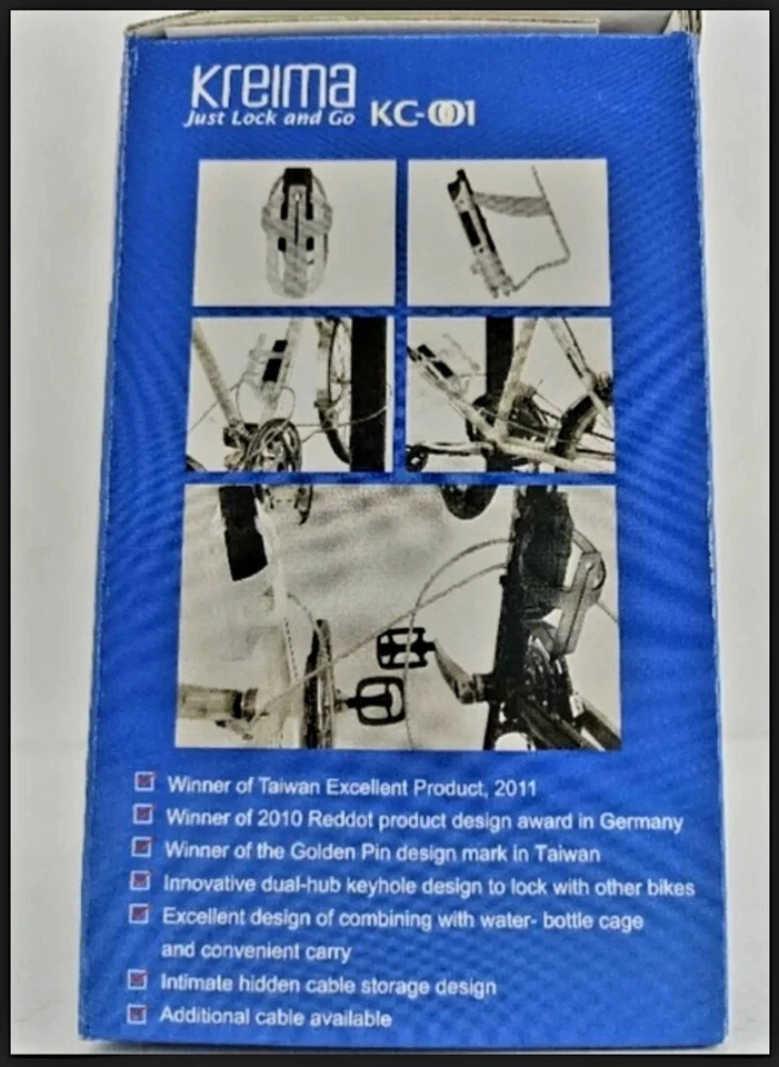 "KREIMA" Just Lock And Go - Cable Lock - Image 4 of 4