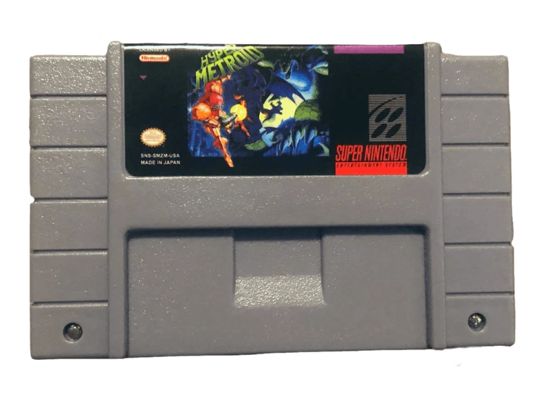 Super Metroid Hyper Metroid SNES 16 Bit Game Cartridge USA NTSC Only English