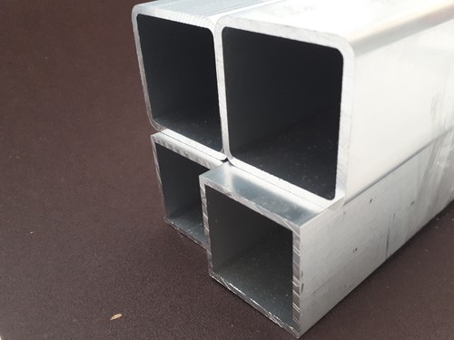 Tubo cuadrado de aluminio tubo hueco perfil de aluminio tubo cuadrado2m - Imagen 4 de 9