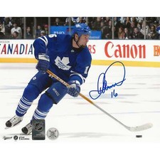 Darcy Tucker Autographed Toronto Maple Leafs Skating 8x10 Photo