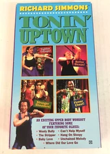 Richard Simmons Tonin' Uptown VHS tape Ships Same Day With Tracking