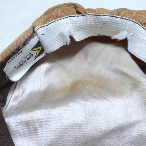 Winchester Rifle Ammunition K-Product VTG Corduroy Newsboy Stretch One Size Cap - Picture 6 of 6