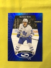 2023-24 UD Synergy Blue Starquest Rookie RC Matthew Knies Leafs /199
