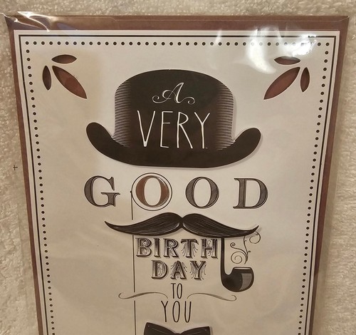 Paper Magic Group A Very Good Birthday to You Sir 3D Birthday Card - Picture 2 of 7