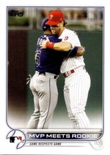 2022 Topps #367 MVP Meets Rookie