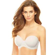 NWT Wacoal 854119 Red Carpet Strapless Underwire 32DDD Ivory  W/Straps 