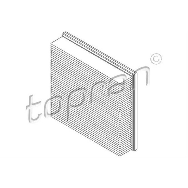 Topran Filtereinsatz Luftfilter Passend FüR Opel Omega B Caravan Vauxhall-image