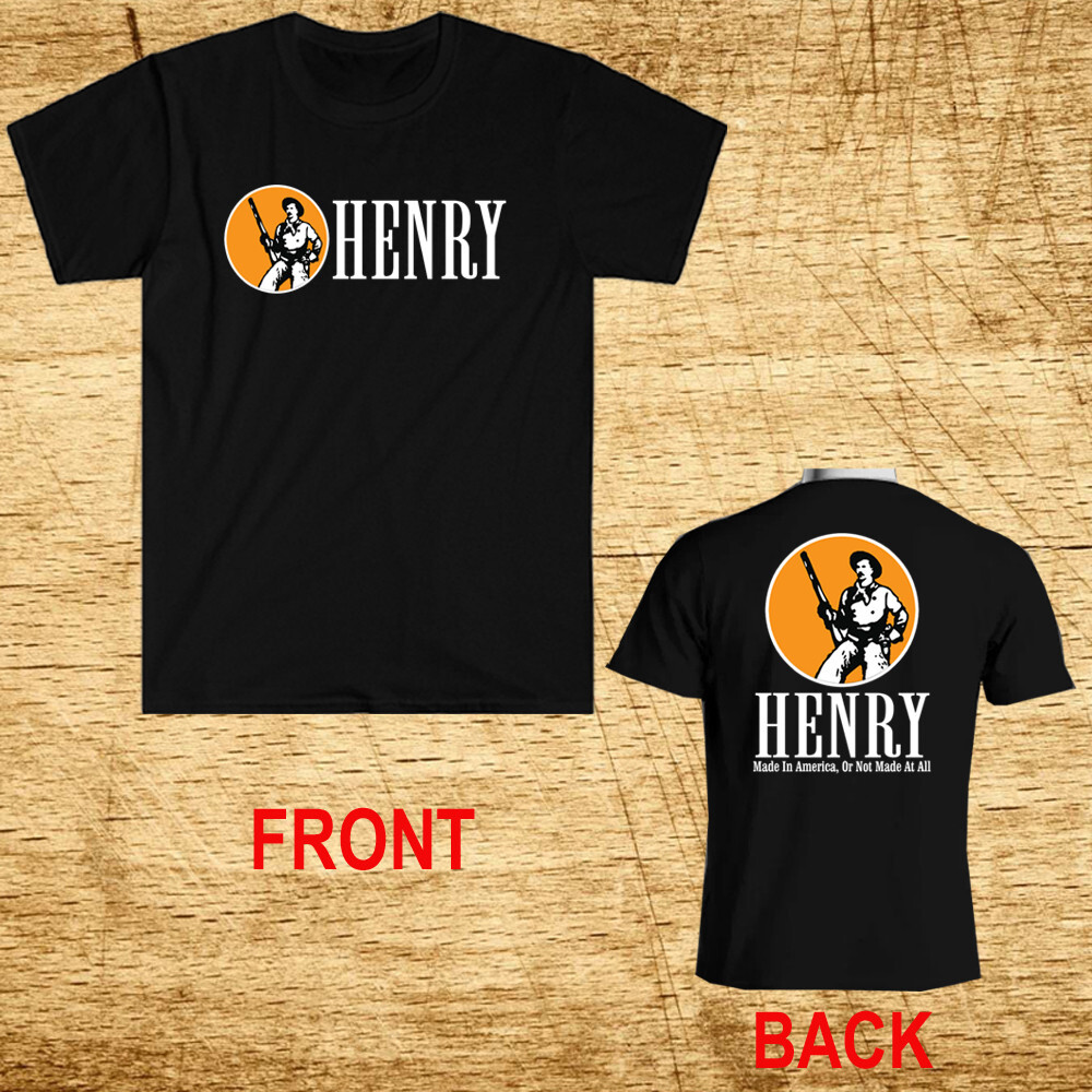 Henry Repeating Arms Men's Black Size S-5XL | eBay