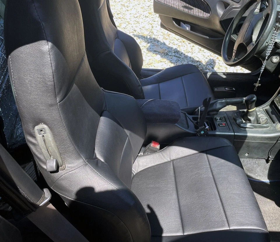 PARA HONDA PRELUDE IGGEE S 1992-1996 FUNDAS DE ASIENTO DE CUERO AJUSTE PERSONALIZADO 13 COLORES Foto 2 de 4