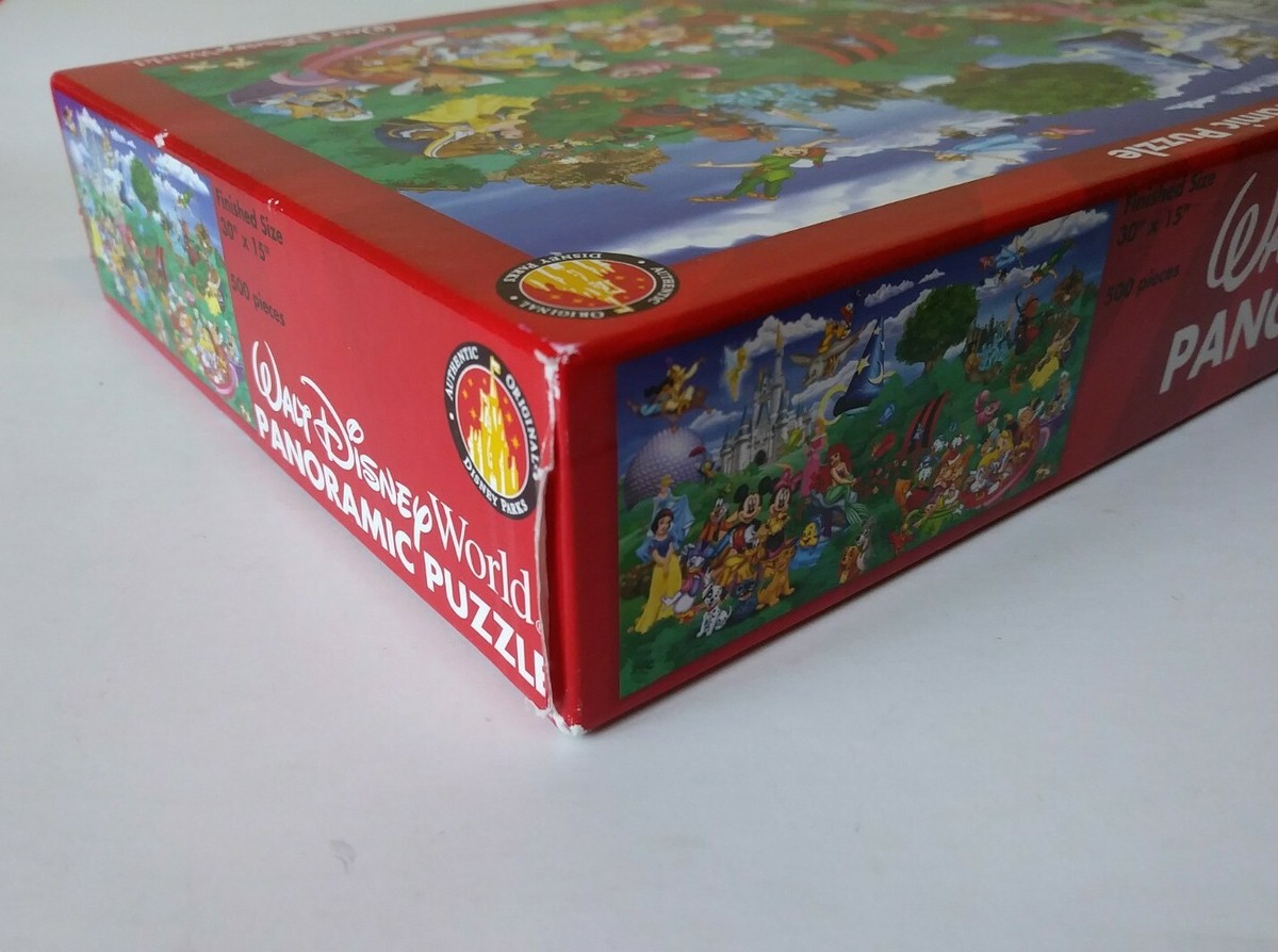 Walt Disney World 500 Piece Panoramic Puzzle, 30