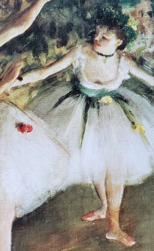 Degas "Two Ballerinas" Fine Art Print LARGE Ballerina Dancers (signed in print) - 第 7/7 張圖片