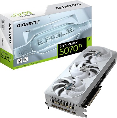 GIGABYTE GeForce RTX 5070 Ti Eagle OC ICE SFF 16G # GV-N507TEAGLEOC ICE-16GD