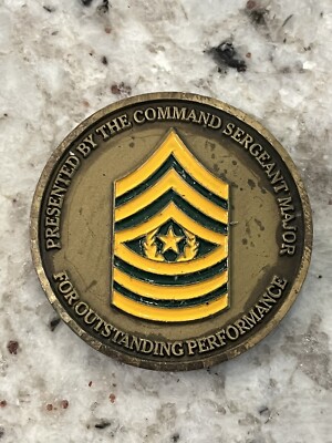 Rare US Army School of the Americas Command Sergeant Major