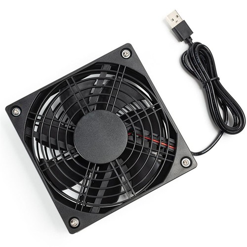 120mm USB Cooling Fan External Desktop Cooler Stand for Router Modem Computer PC - Picture 10 of 12