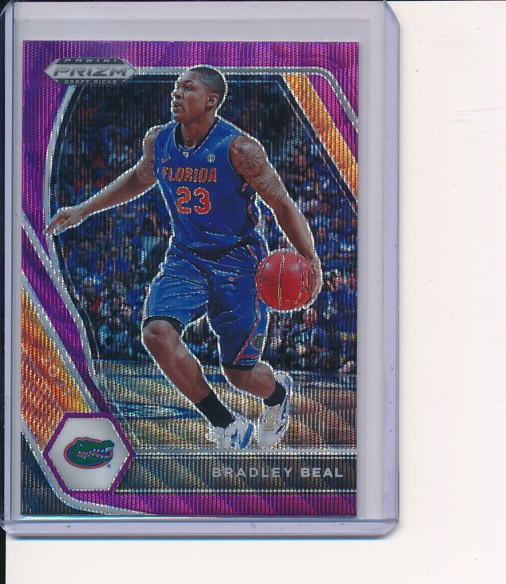 BRADLEY BEAL 2021 PANINI PRIZM DRAFT PICKS PURPLE WAVE
