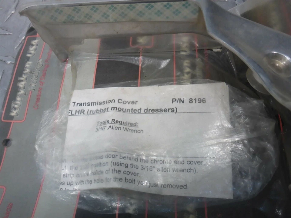 Capa de transmissão NOS Kuryakyn 8196 Harley Davidson Road King FLHR - Imagem 3 de 4
