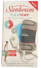 Sunbeam Flextemp Hot & Cold Joint Wrap Pain Relief Therapy for Elbow or Knee