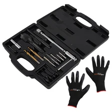 Glow Plug Removal Remover Extractor Tool Kit Puller Outer Housing Pilot Drills