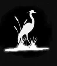 STORK bird Decal sticker vinyl for Car Truck SUV Bumper Wall Laptop Home Decor