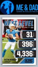 2021 Score #NL10 Justin Herbert Next Level Stats