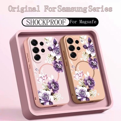 For Samsung S25 S26 Ultra S24 S23 A17 A16 A55 A56 Shockproof Magsafe Case Cover
