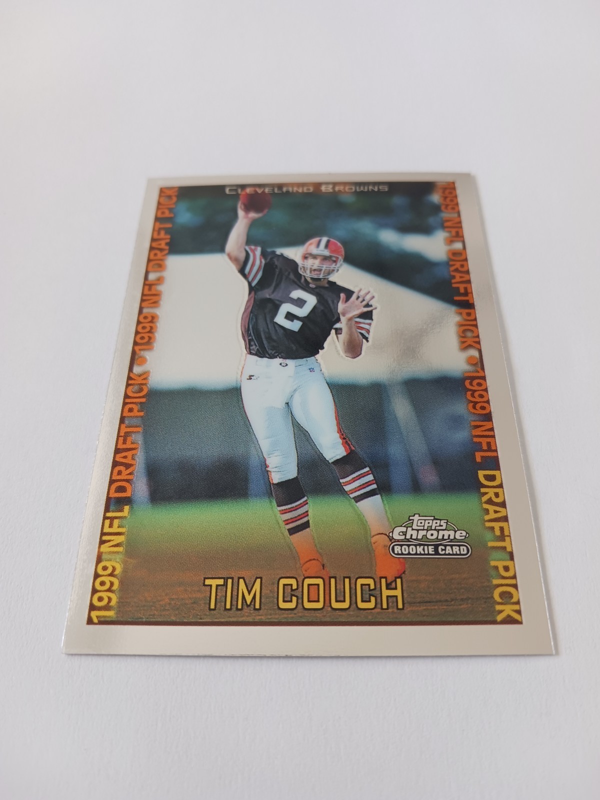 Tim Couch #151 - 1999 Topps Chrome NFL Draft Pick Refractor (RC)