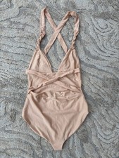 House of cb London swimming suit swimsuit s small 8 new apricot