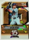 2025 Leaf 15th Anniversary Dylan Crews Gold Crystal Die Cut #d 1/1
