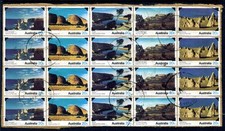 Australia - 1979 National Parks Block 20 Used in Period (1979) on Paper