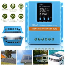 4800W 100A Amp MPPT Solar Charge Controller 12V/24V/36V/48V Battery PV Regulator