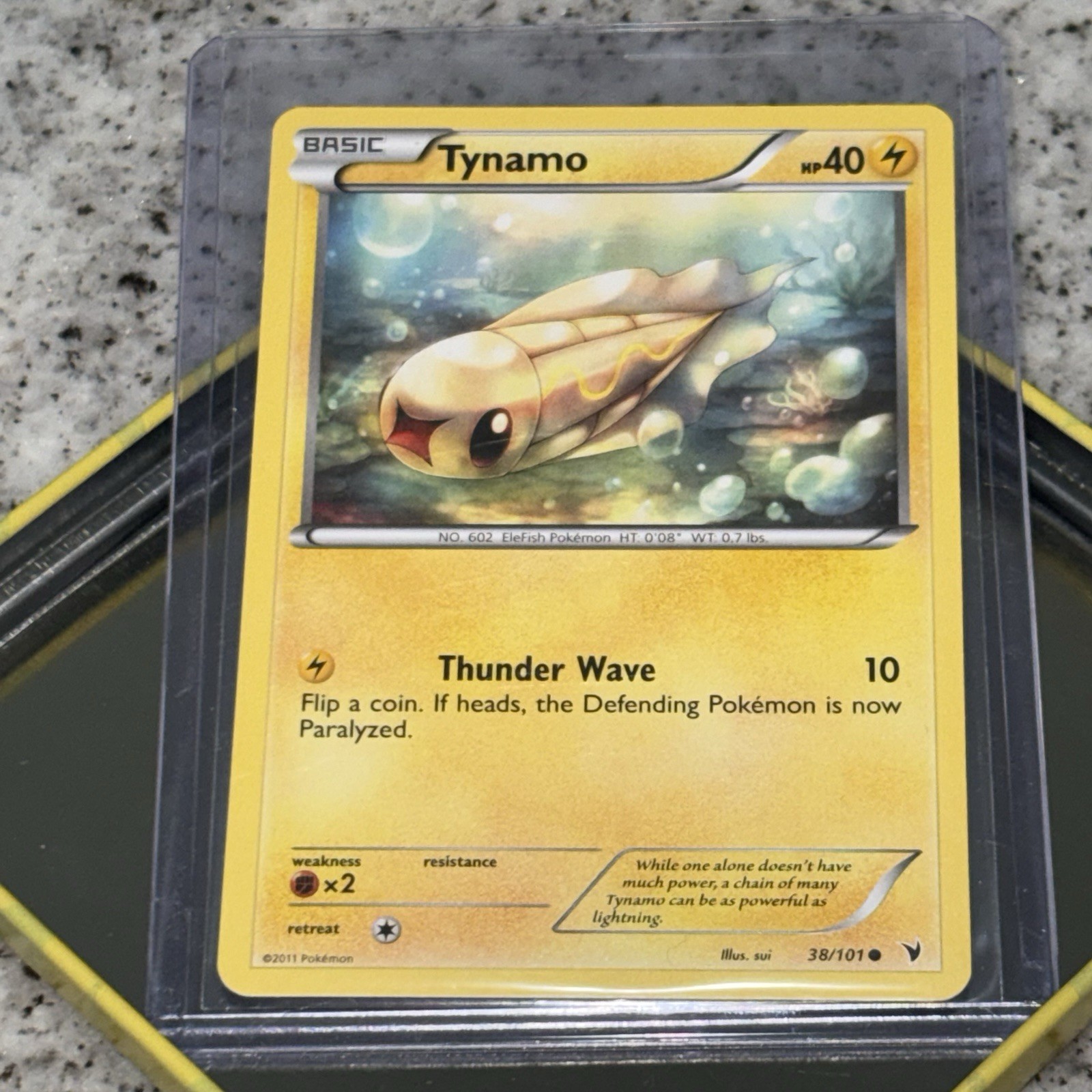 Tynamo 38/101 Mint | +15 Year Old Pokemon TCG NM Card | Noble Victories 2011 💎
