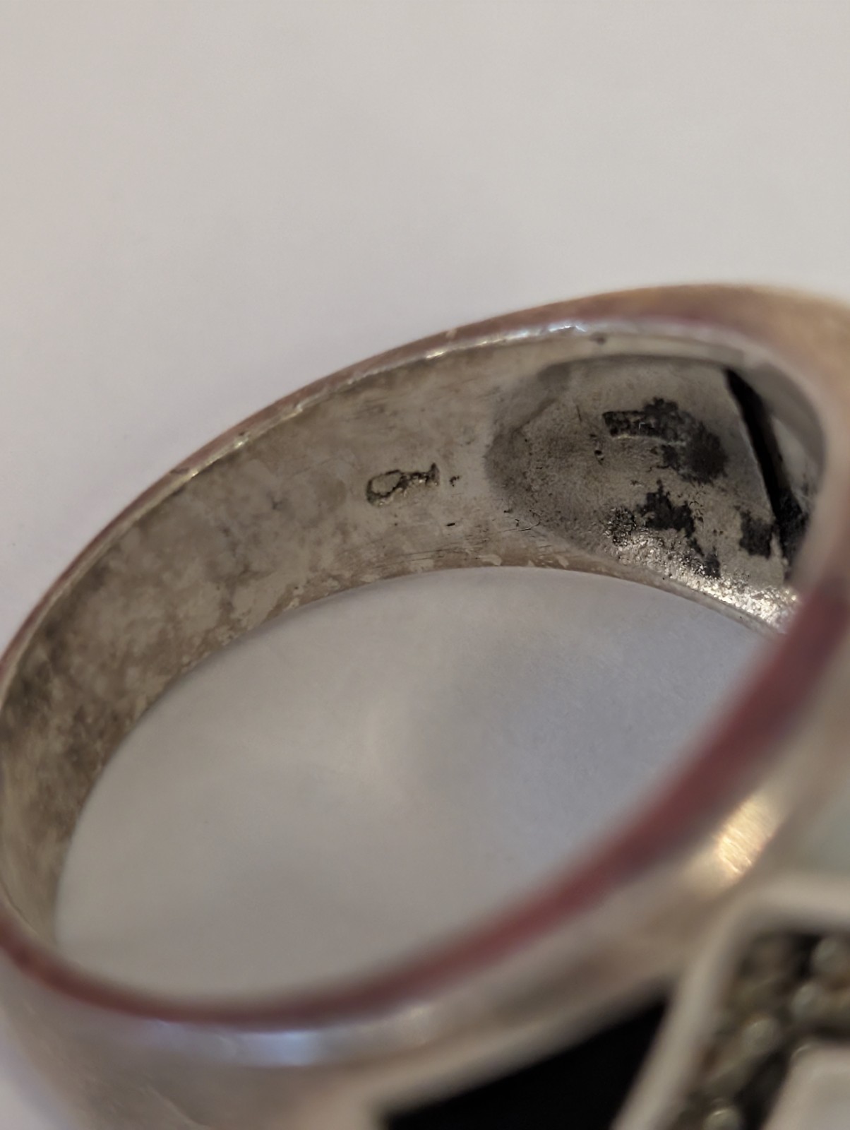 CW" Sterling Silver Multi Gemstone Ring gorgeous!… - image 6