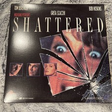 Shattered 1991 Laser Disc MGM/UA Home Video Laserdisc.