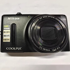 Nikon Coolpix S9600 16MP Digital Camera - 22x Zoom WiFi Black
