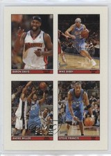 2005 Topps Bazooka 4-on-1 Stickers Baron Davis Mike Bibby Andre Miller #19 0y59