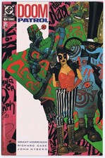 DOOM PATROL # 26 US Comic 1989 Grant Morrison FRATELLANZA DI DADA -MOLTO ALTA QUALITÀ