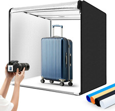 Photo Studio Light Box Photography 32"X32" with 210 Leds and 4 Colors Backdrops