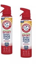Arm & Hammer Odor Defense Sport Gear & Shoe Refresher Spray 6.7 Oz. - Pack of 2
