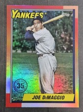 Joe DiMaggio 2025 Topps Update 35th Anniversary #U90-39 New York Yankees